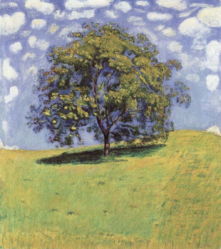 The nut tree, Ferdinand Hodler